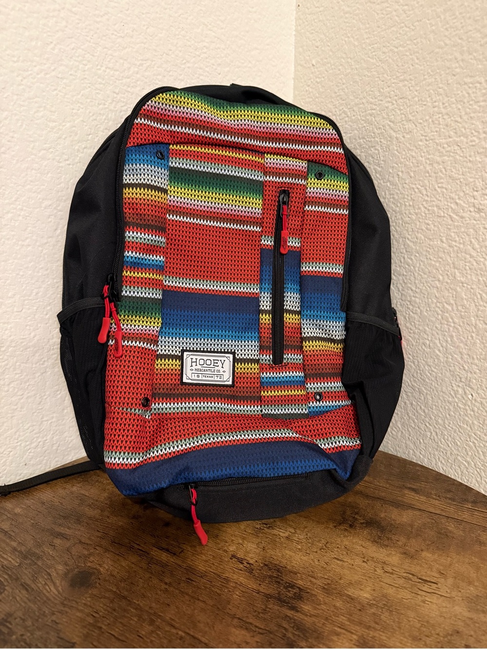 Hooey Rockstar Serape Black Multicolor Backpack - BP036RD